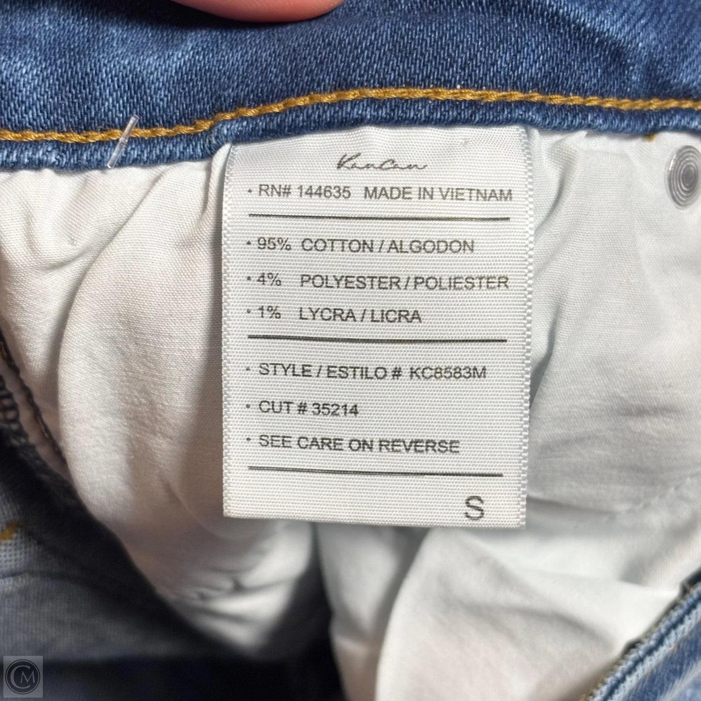 Shorts By Kancan In Blue Denim, Size: S