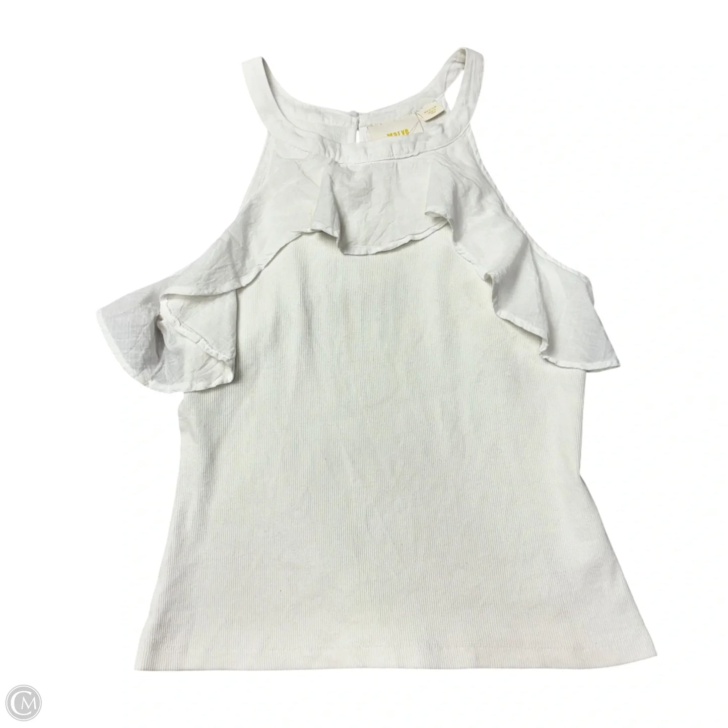 Top Sleeveless By Maeve In White, Size: M
