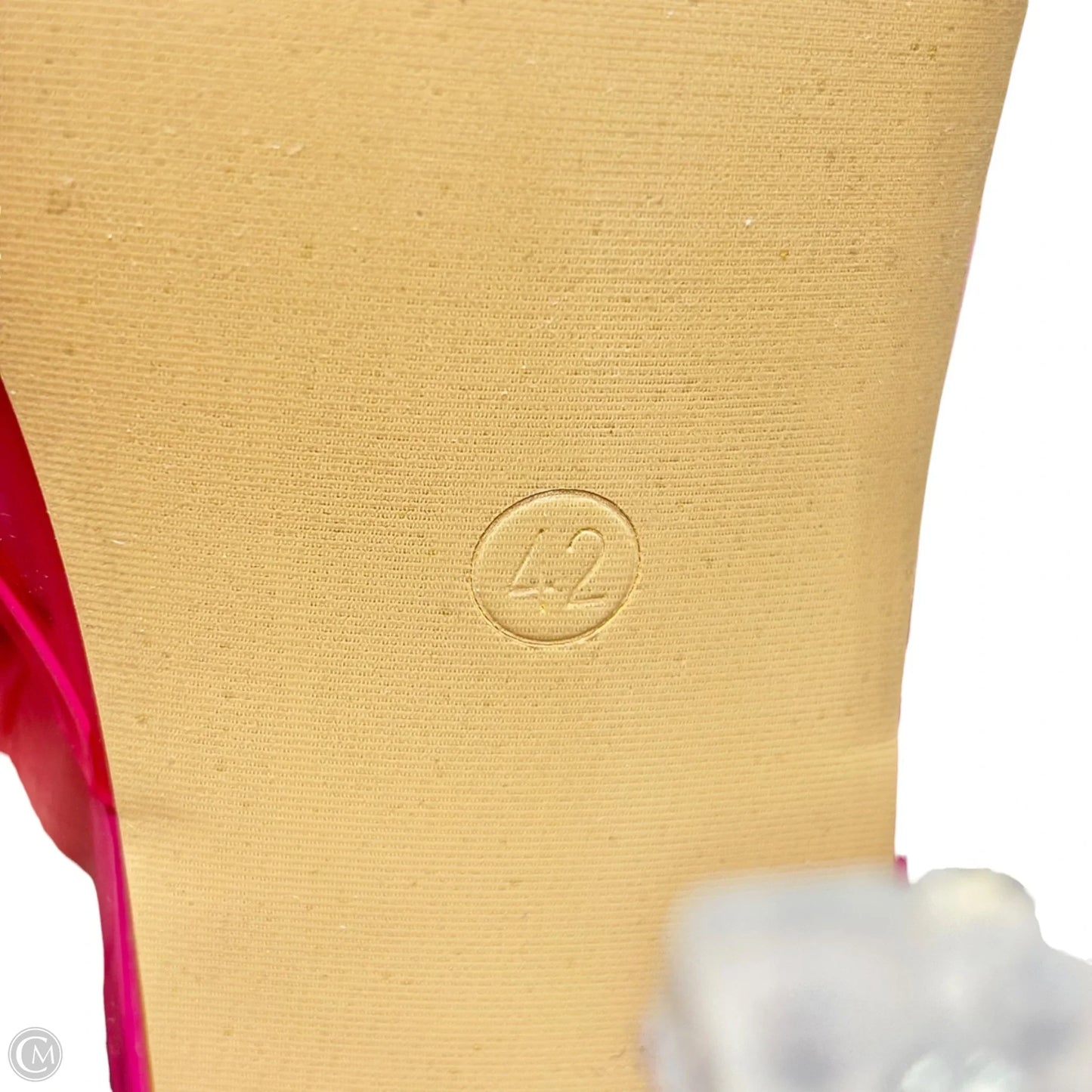 Sandals Heels Stiletto In Pink, Size: 11.5