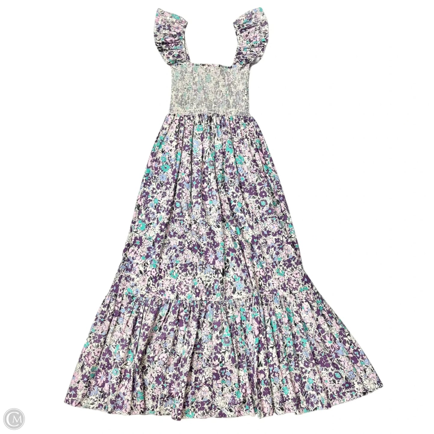 Dress Casual Maxi By Btb In Floral Print, Size: Xs