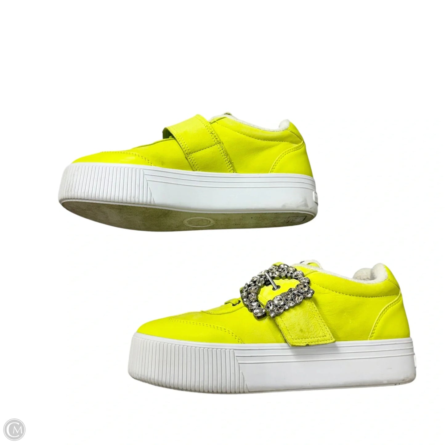 Shoes Designer By Karl Lagerfeld In Green, Size: 9