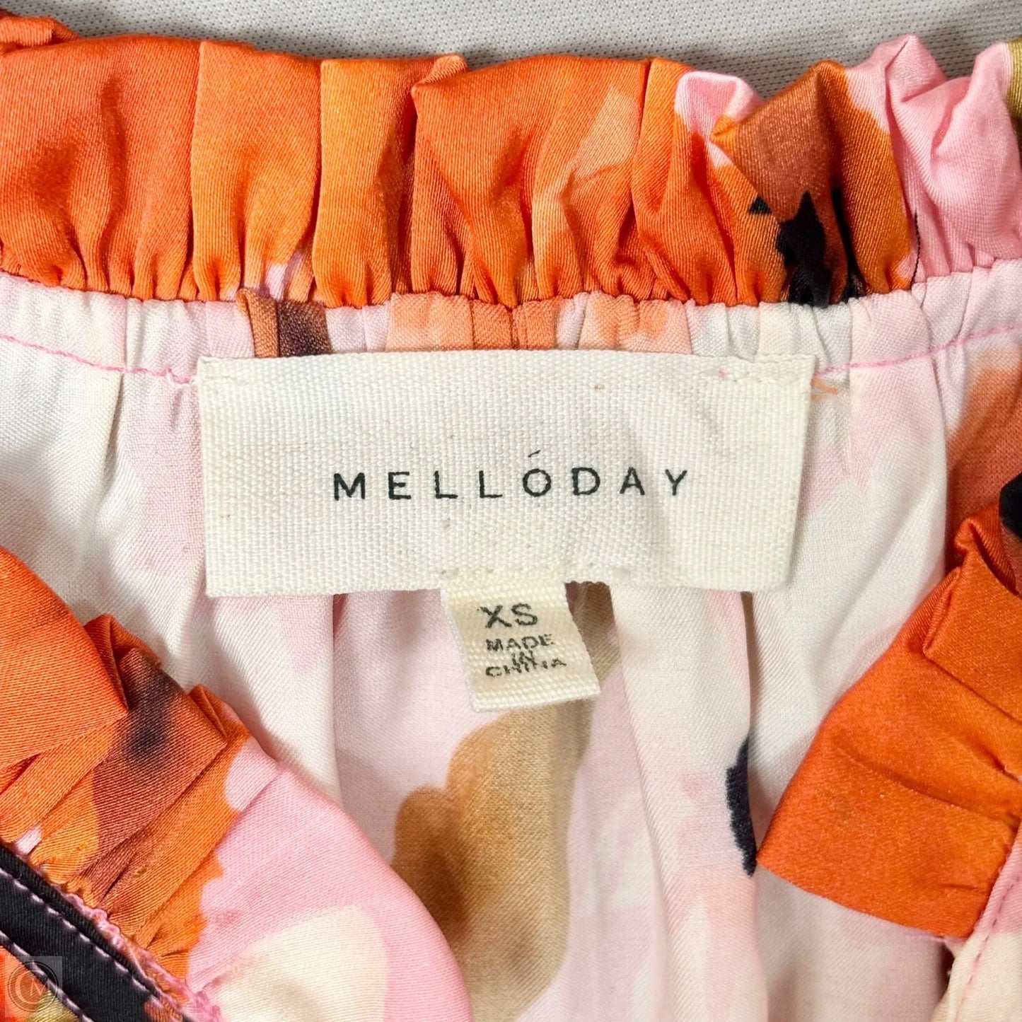 Dress Casual Maxi By Melloday In Orange, Size: Xs