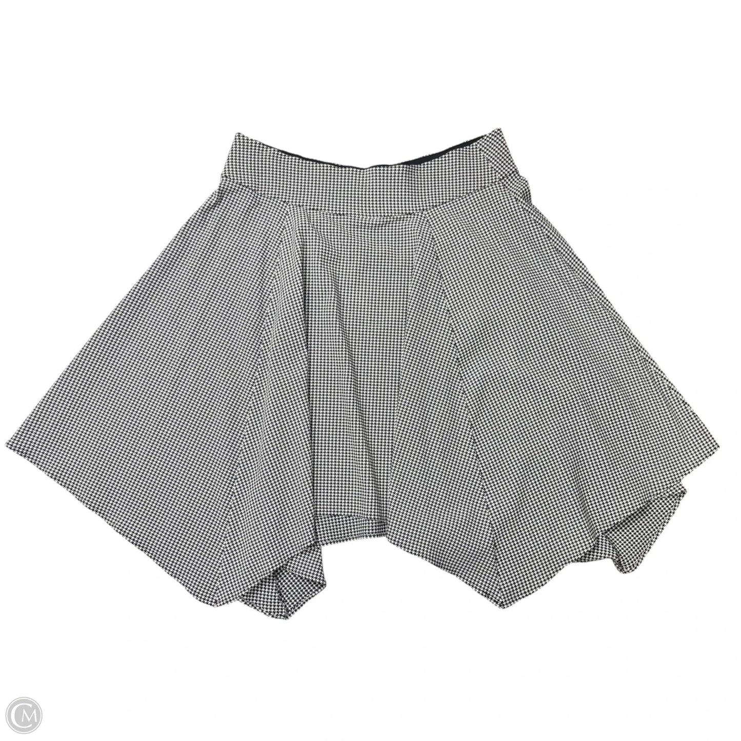 Skirt Mini & Short By Lane Bryant In Black & White, Size: 3x