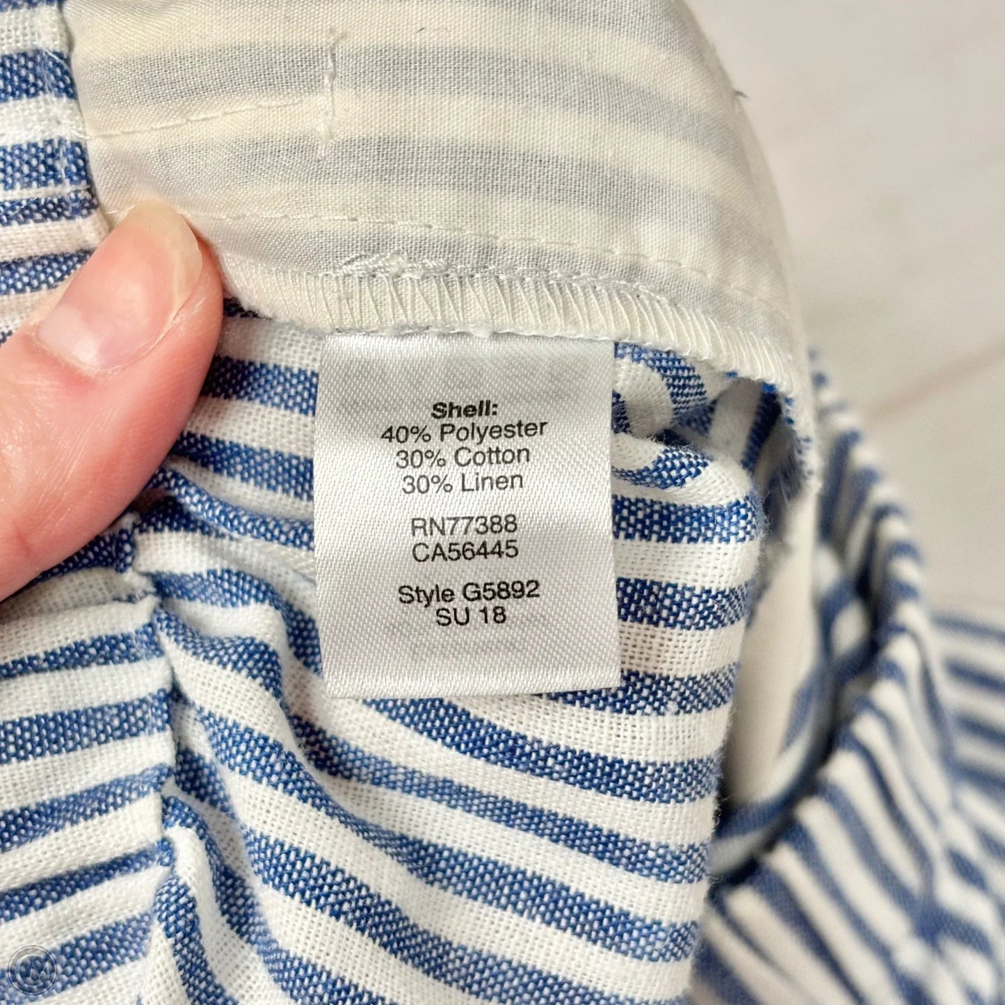Skirt Midi By J. Crew In Striped Pattern, Size: Xl