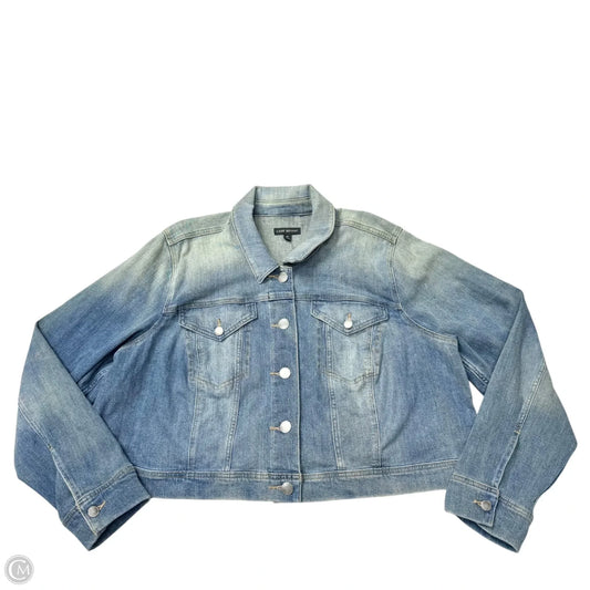 Jacket Denim By Lane Bryant In Blue Denim, Size: 4x