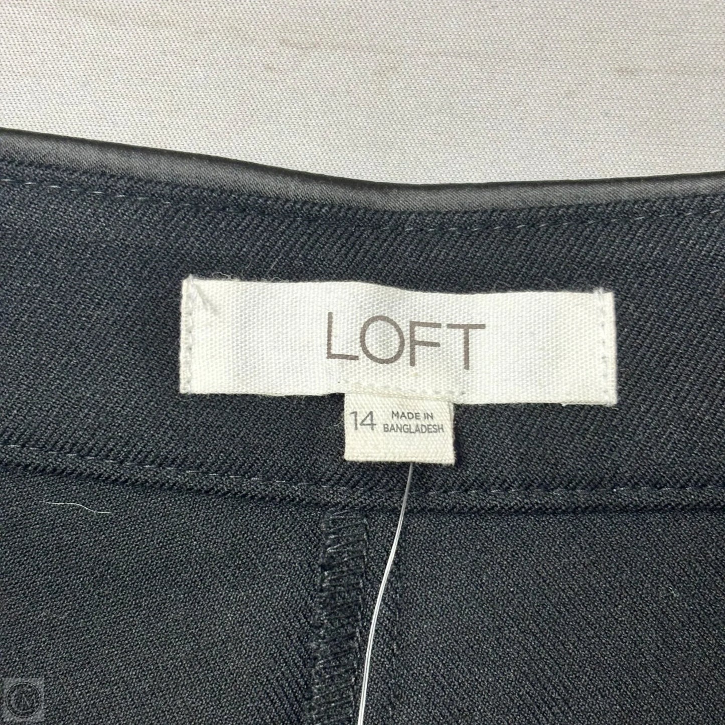 Shorts By Loft In Black, Size: 14