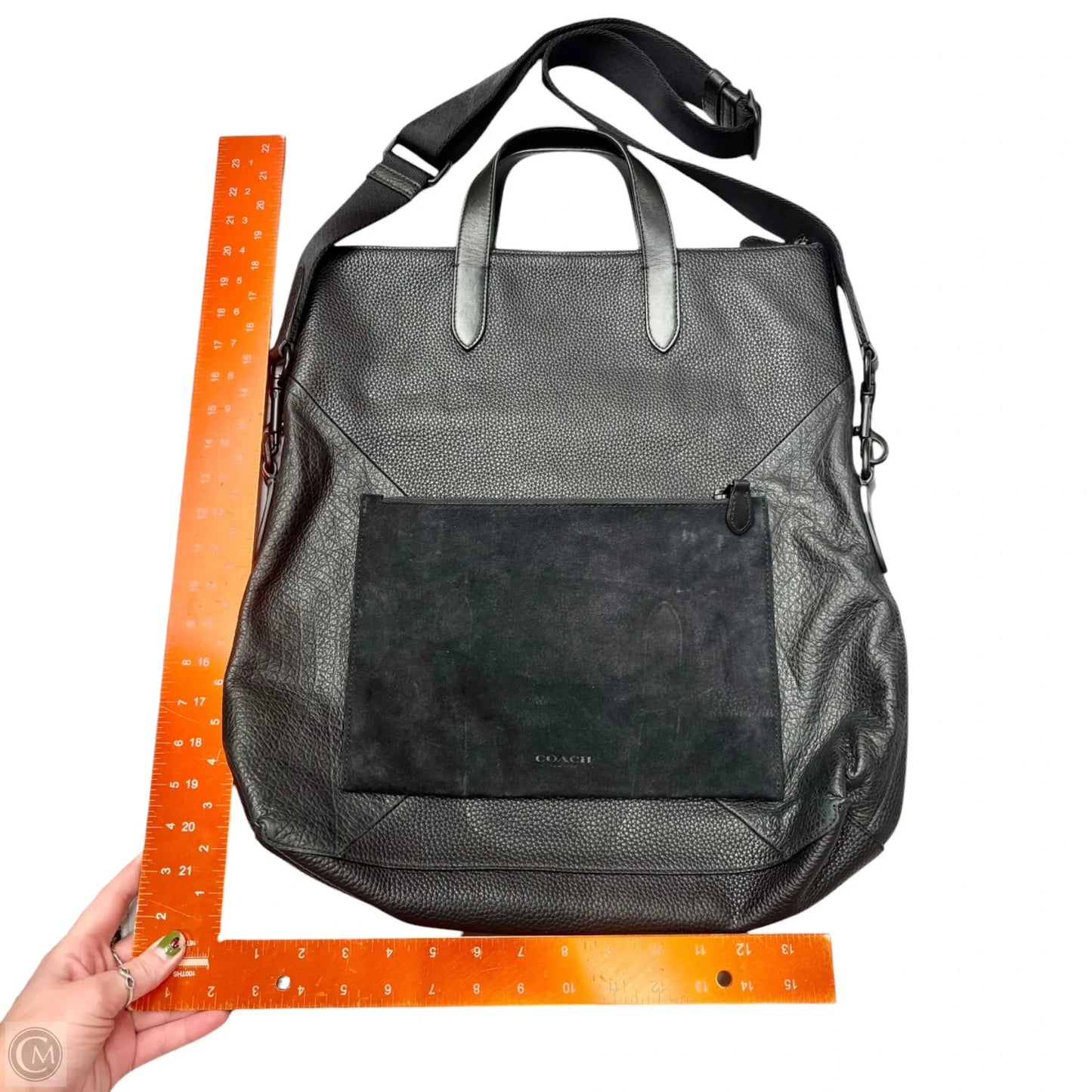 Tote Designer By Coach, Size: Large