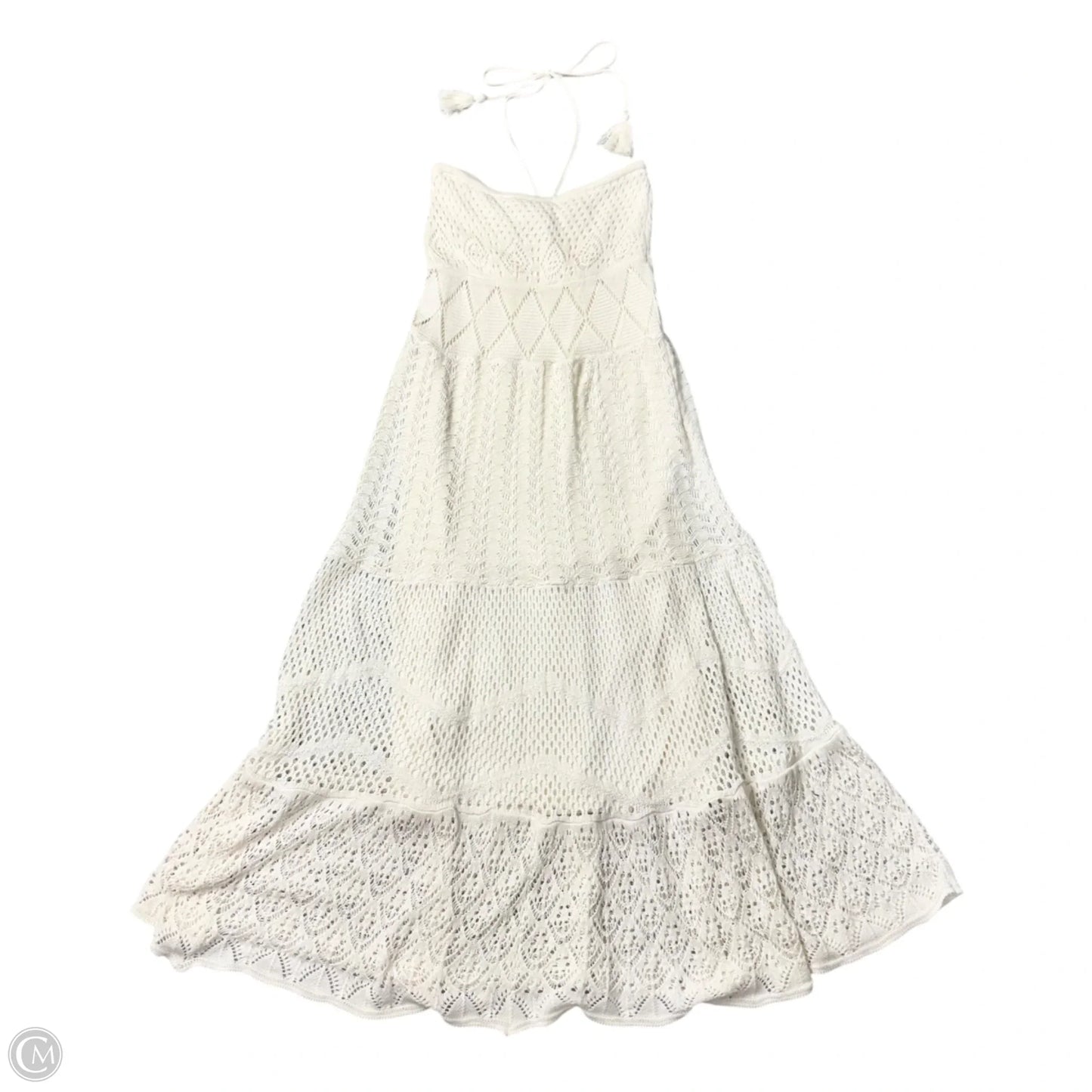 Dress Casual Maxi By Farm Rio In Cream, Size: Xs