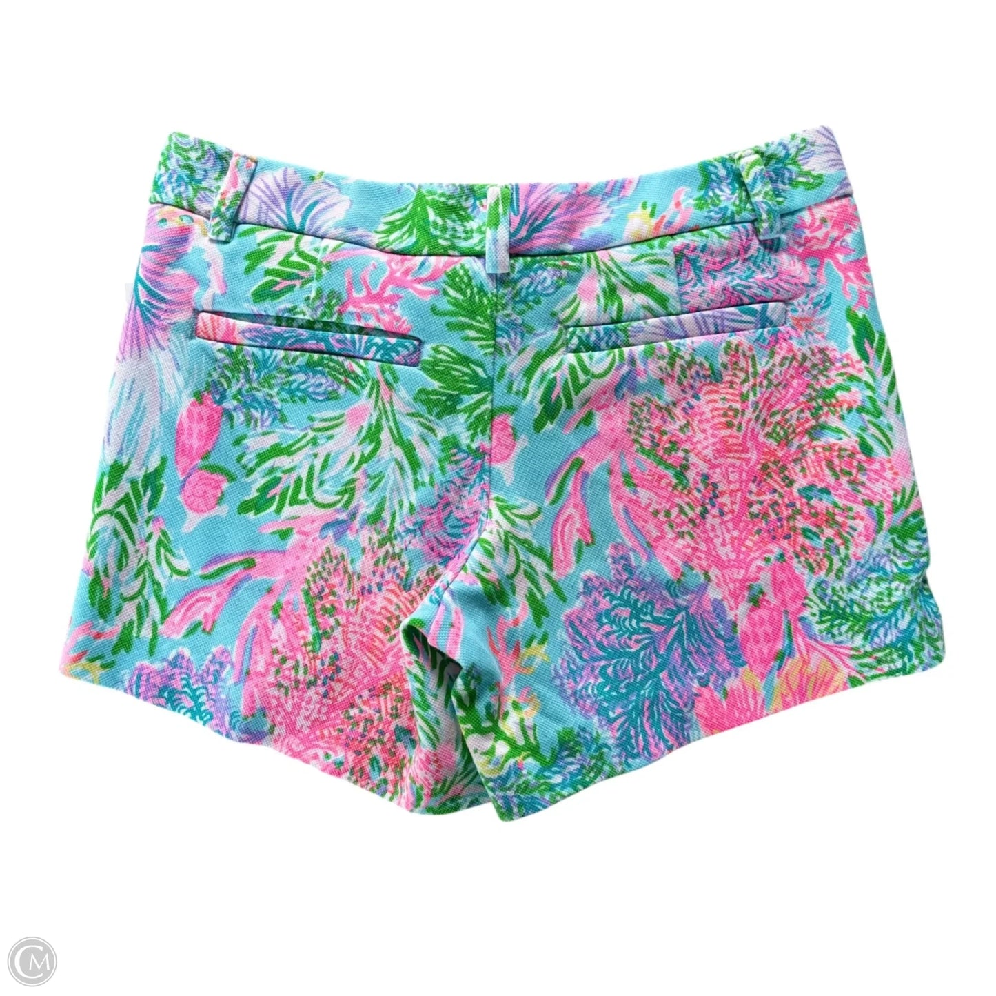 Shorts Designer By Lilly Pulitzer In Floral Print, Size: 0p
