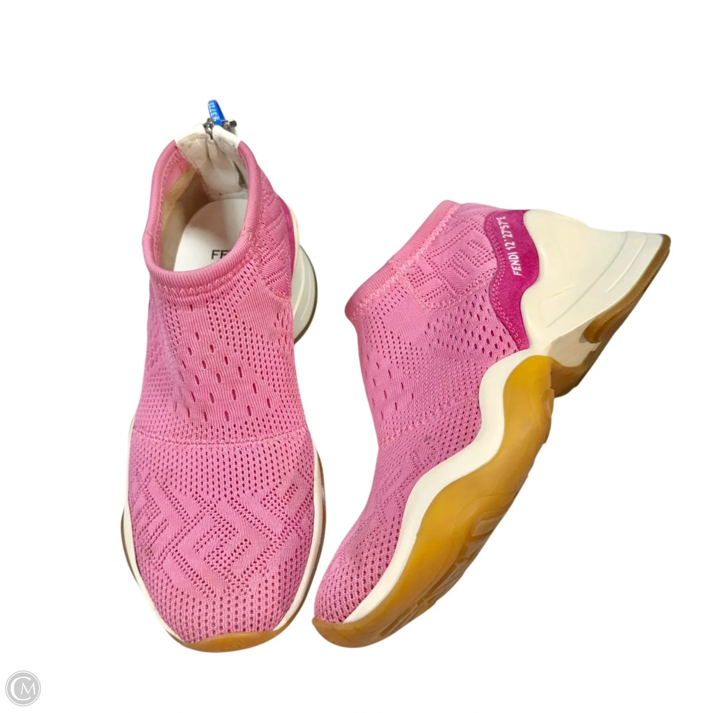 Shoes Luxury Designer By Fendi In Pink, Size: 5.5