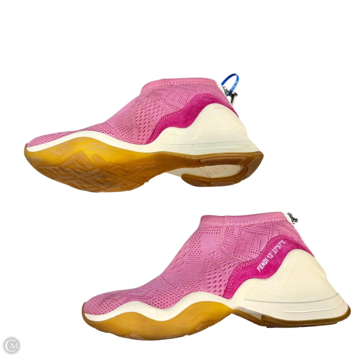 Shoes Luxury Designer By Fendi In Pink, Size: 5.5