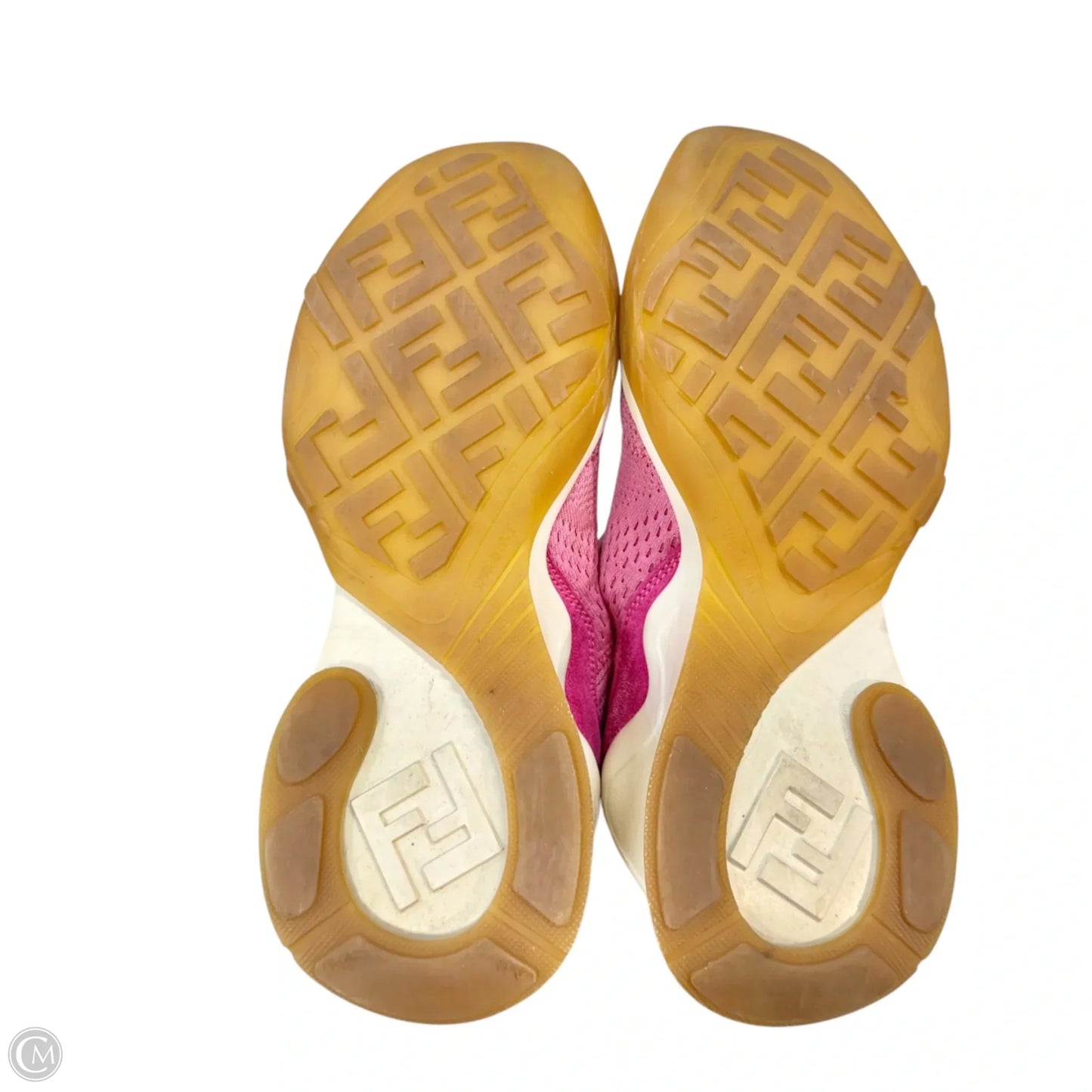Shoes Luxury Designer By Fendi In Pink, Size: 5.5