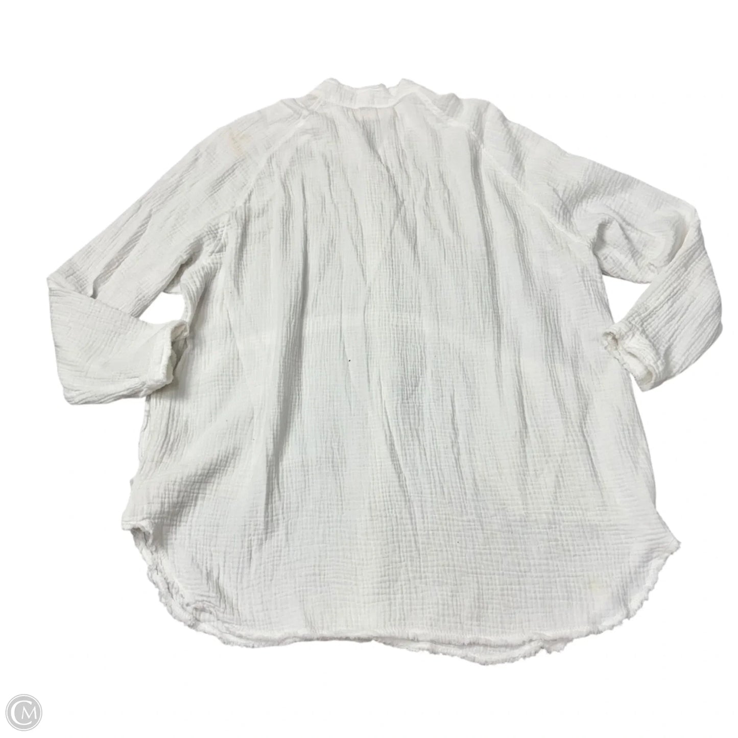 Top Long Sleeve By We The Free In White, Size: M