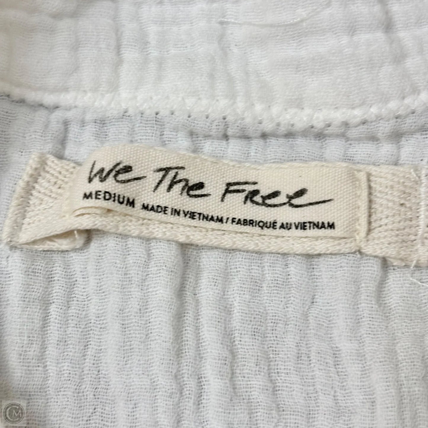 Top Long Sleeve By We The Free In White, Size: M
