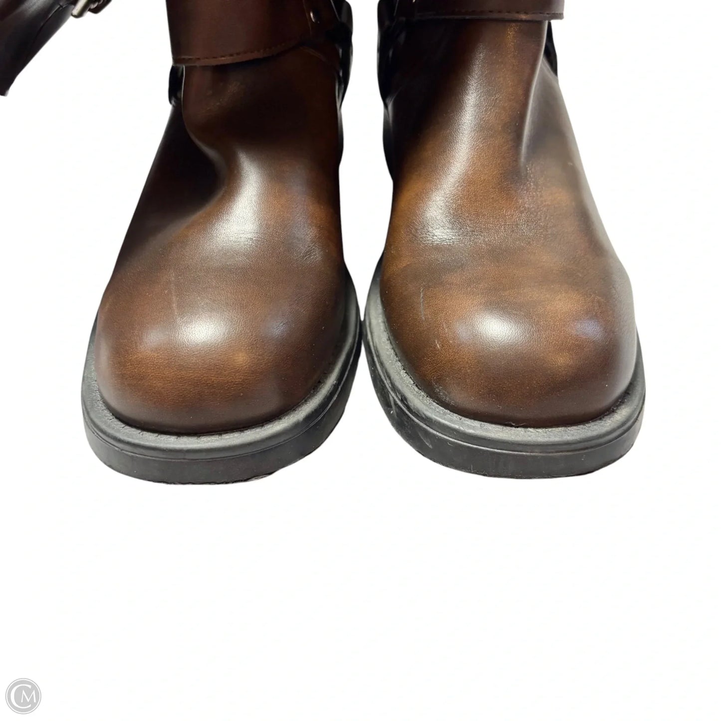 Boots Combat By Madden Girl In Brown, Size: 10