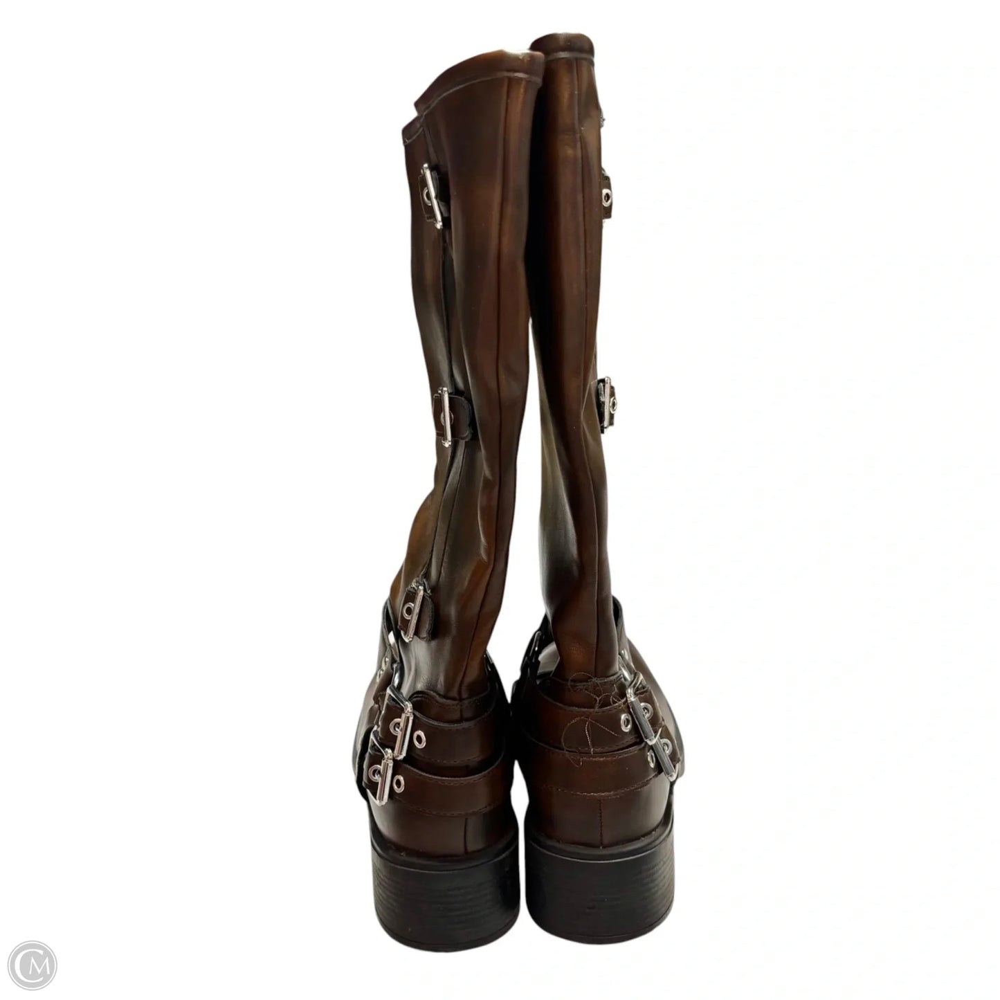 Boots Combat By Madden Girl In Brown, Size: 10