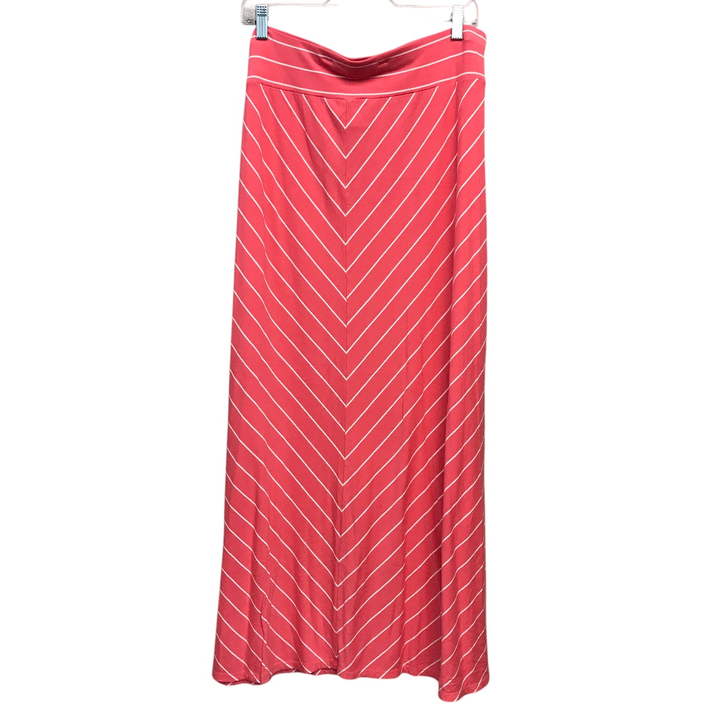 Skirt Maxi By Ava & Viv In Striped Pattern, Size:16