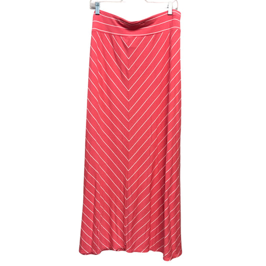 Skirt Maxi By Ava & Viv In Striped Pattern, Size:16