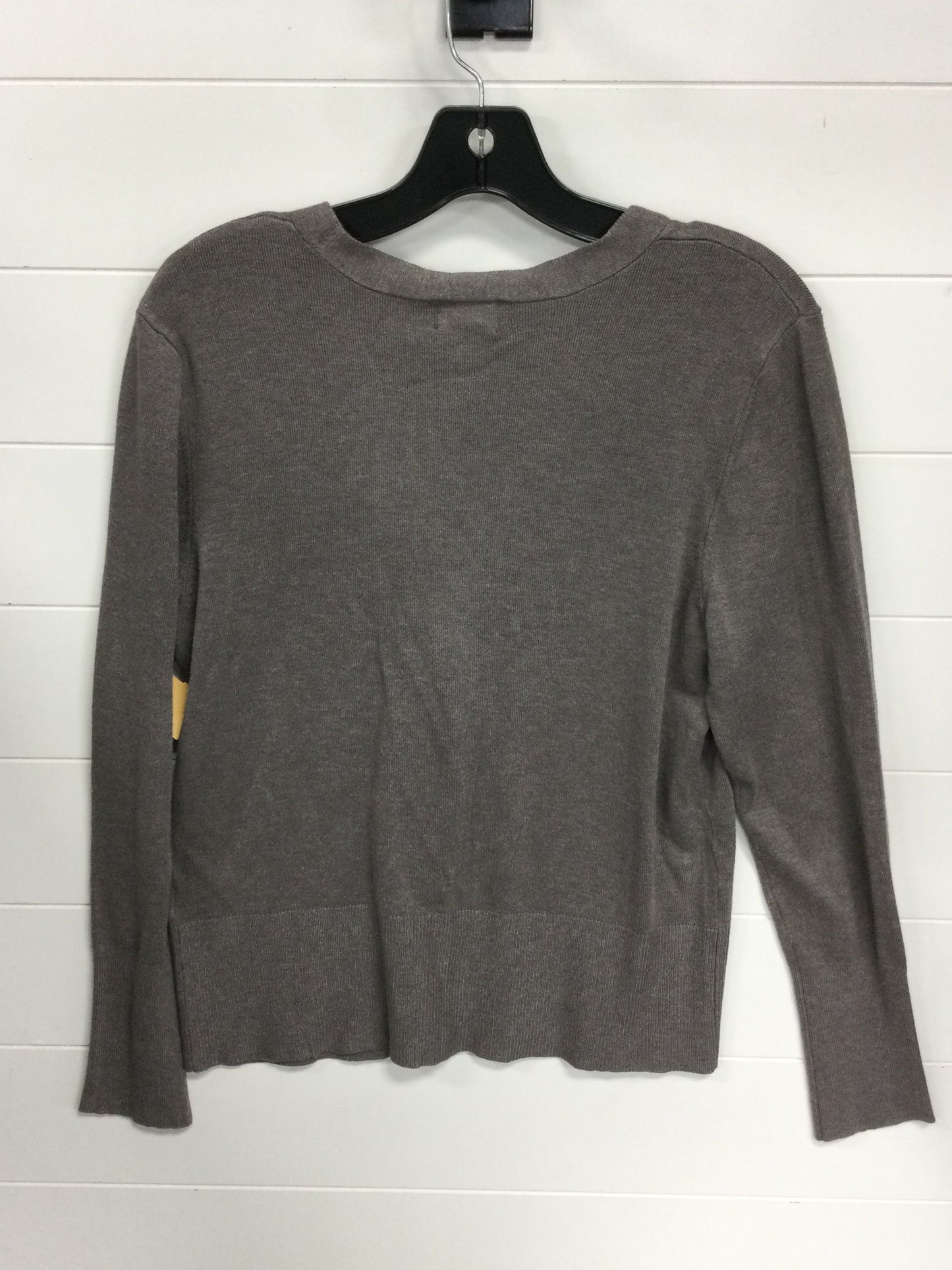 Cardigan By Worthington In Taupe, Size:Mp