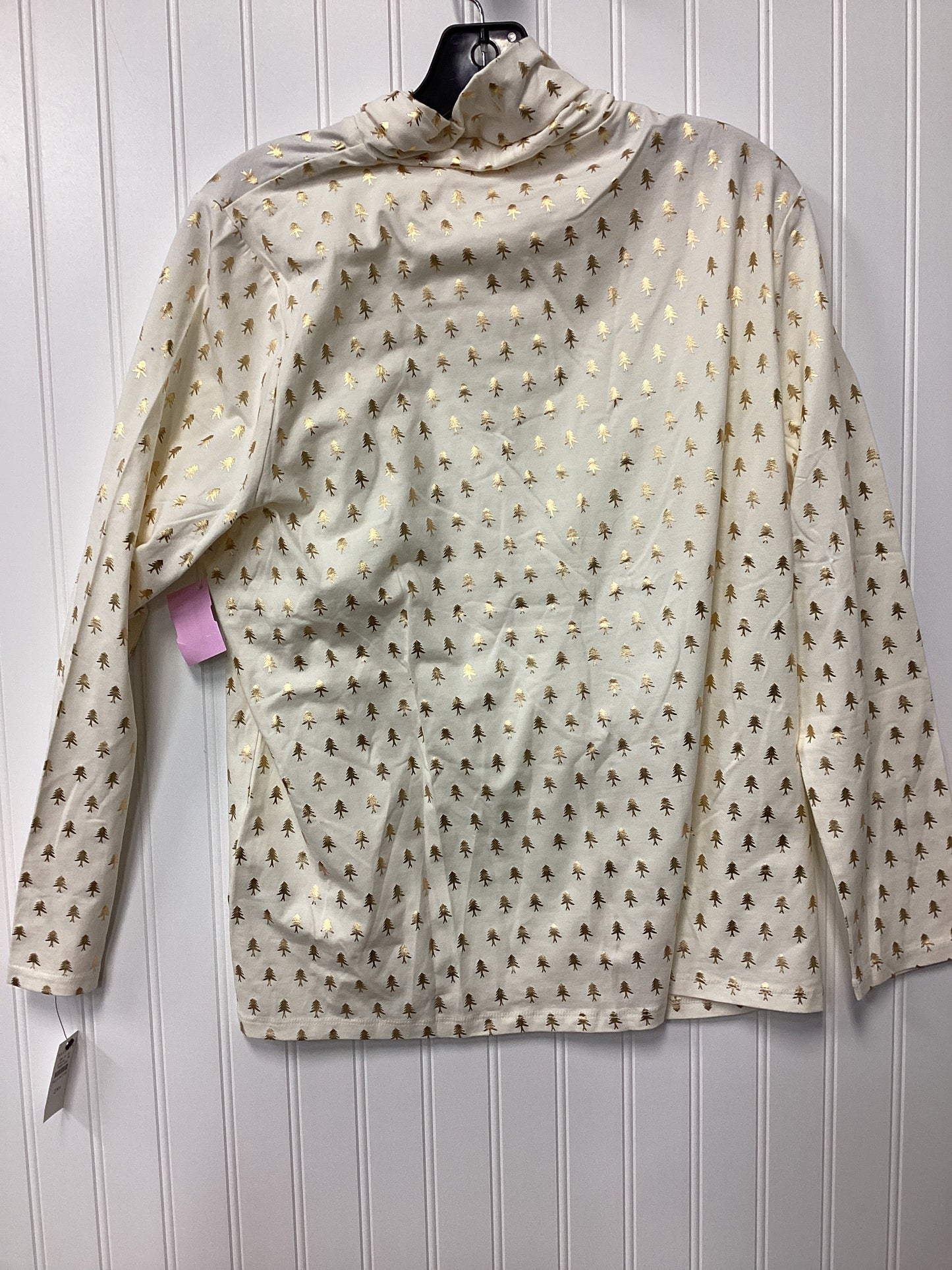 Top Ls By Talbots In Cream, Size:Xl