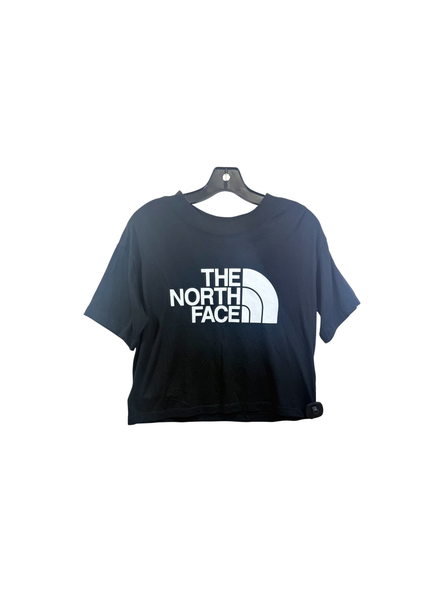 Athletic Top Short Sleeve By The North Face In Black & White, Size: Xs