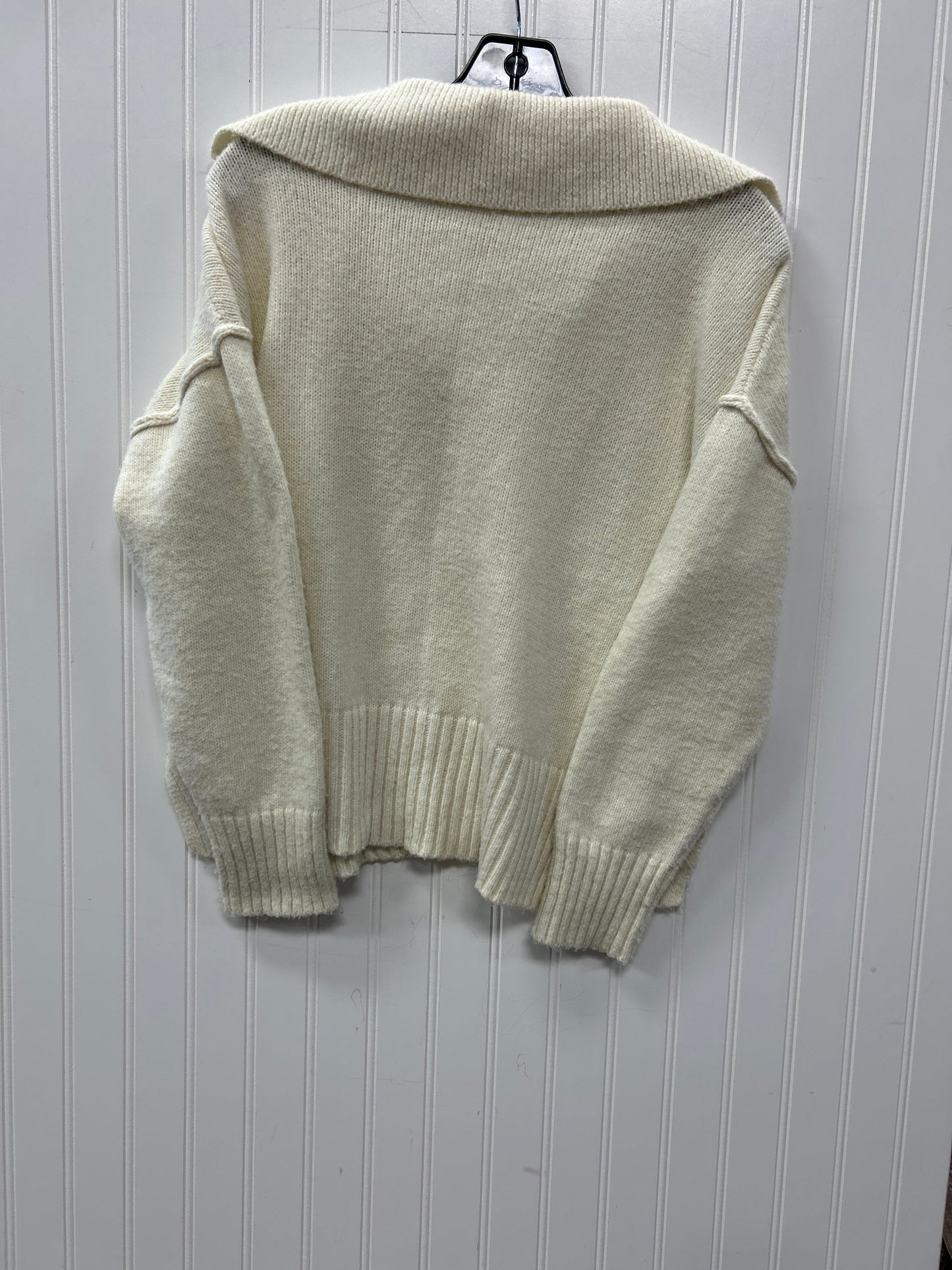Sweater By Maurices In Cream, Size:L