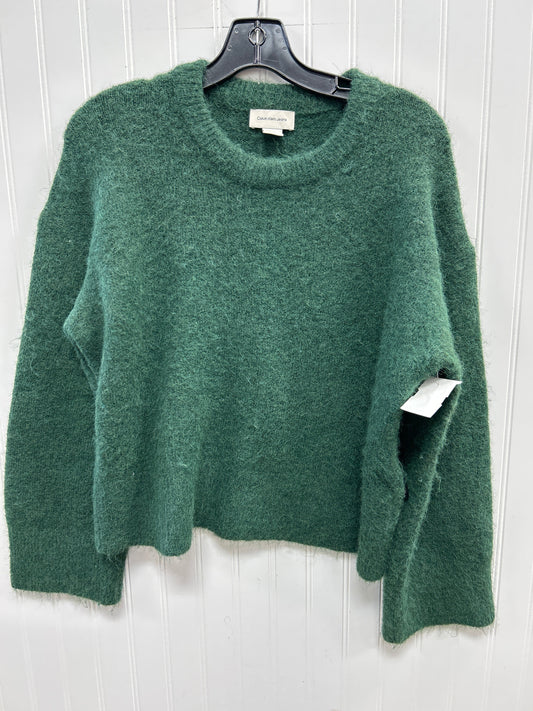 Sweater By Calvin Klein In Green, Size:M
