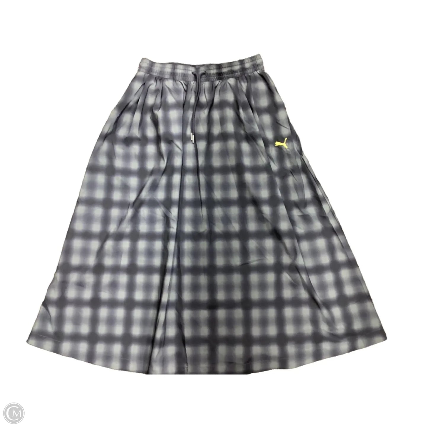 Skirt Maxi By Puma In Checkered Pattern, Size: S