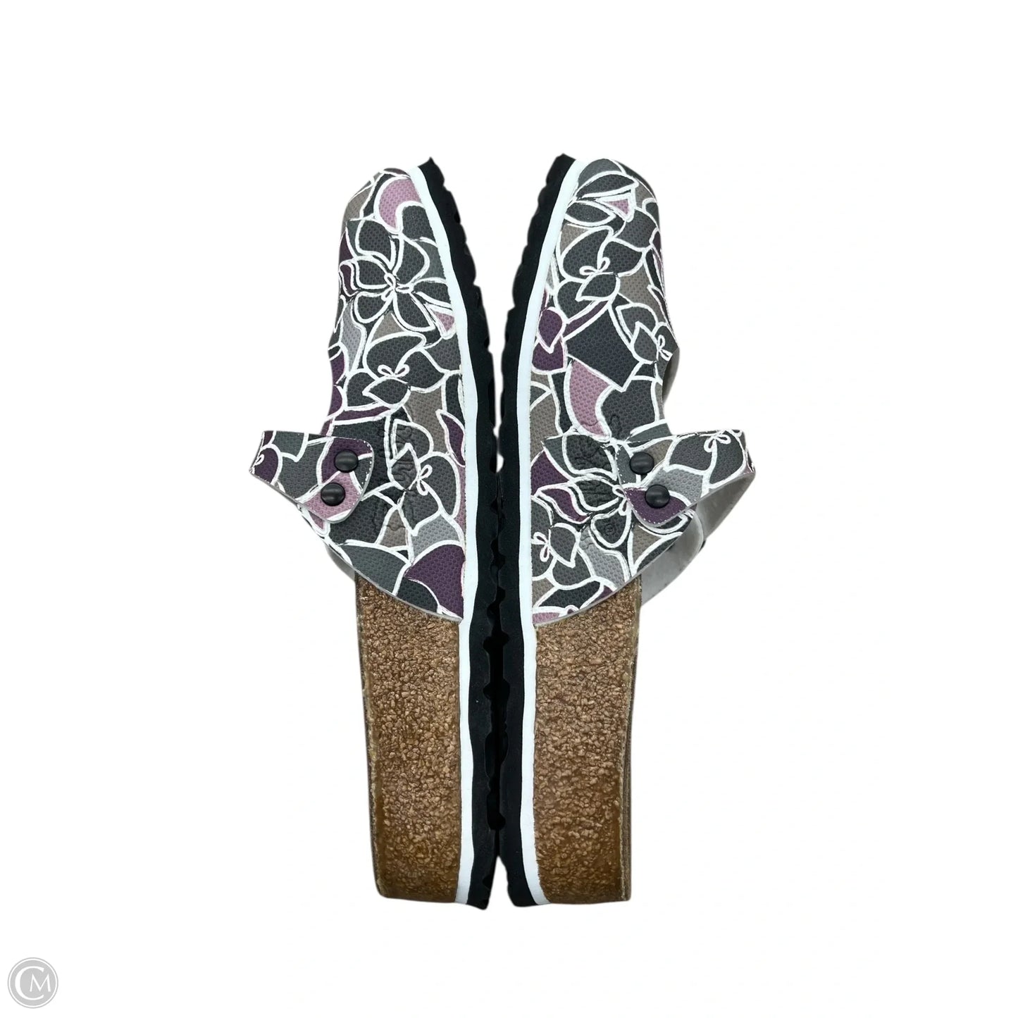 Shoes Flats By Birkenstock In Purple, Size: 5