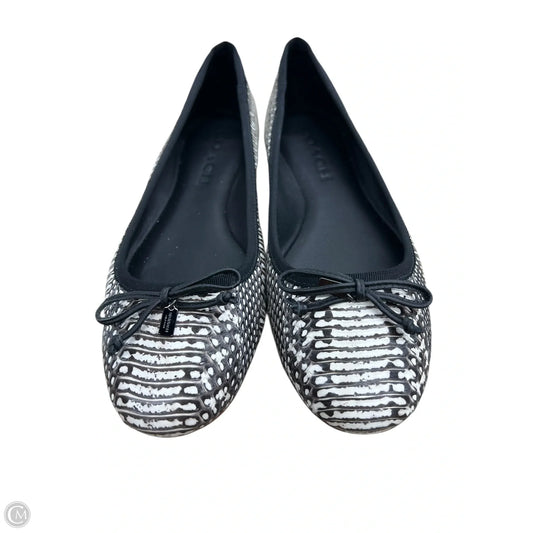 Shoes Designer By Coach In Black & Cream, Size: 5