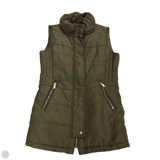 Vest Puffer & Quilted By Tribal In Green, Size: S