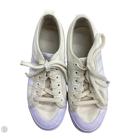 Shoes Athletic By Adidas In Yellow, Size: 7