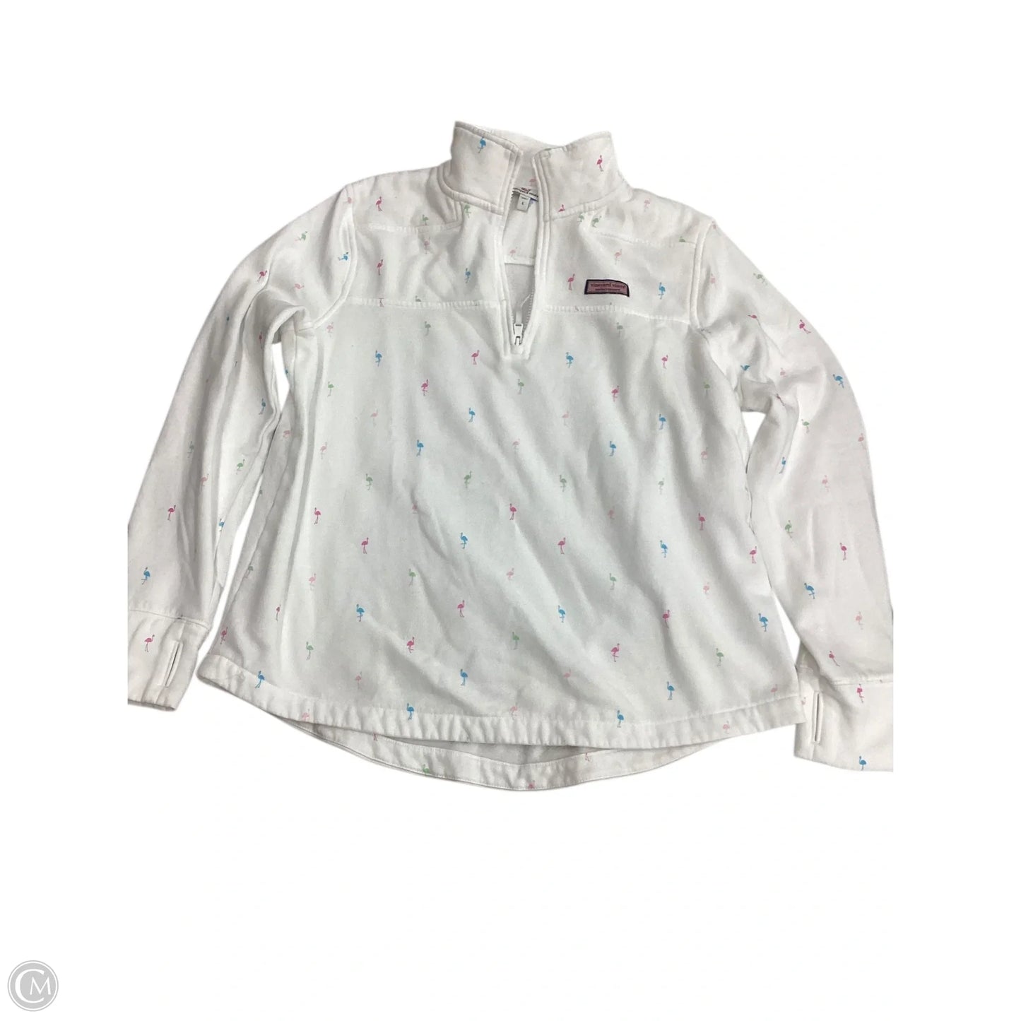 Sweatshirt Crewneck By Vineyard Vines In White, Size: L