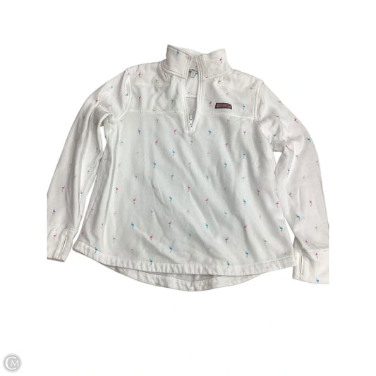 Sweatshirt Crewneck By Vineyard Vines In White, Size: L