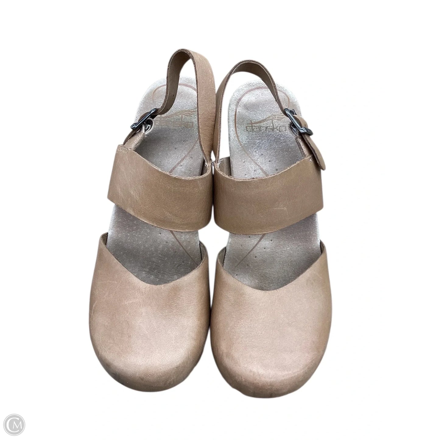 Shoes Heels Block By Dansko In Tan, Size: 6