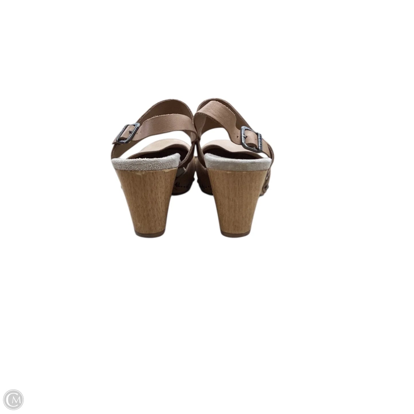 Shoes Heels Block By Dansko In Tan, Size: 6