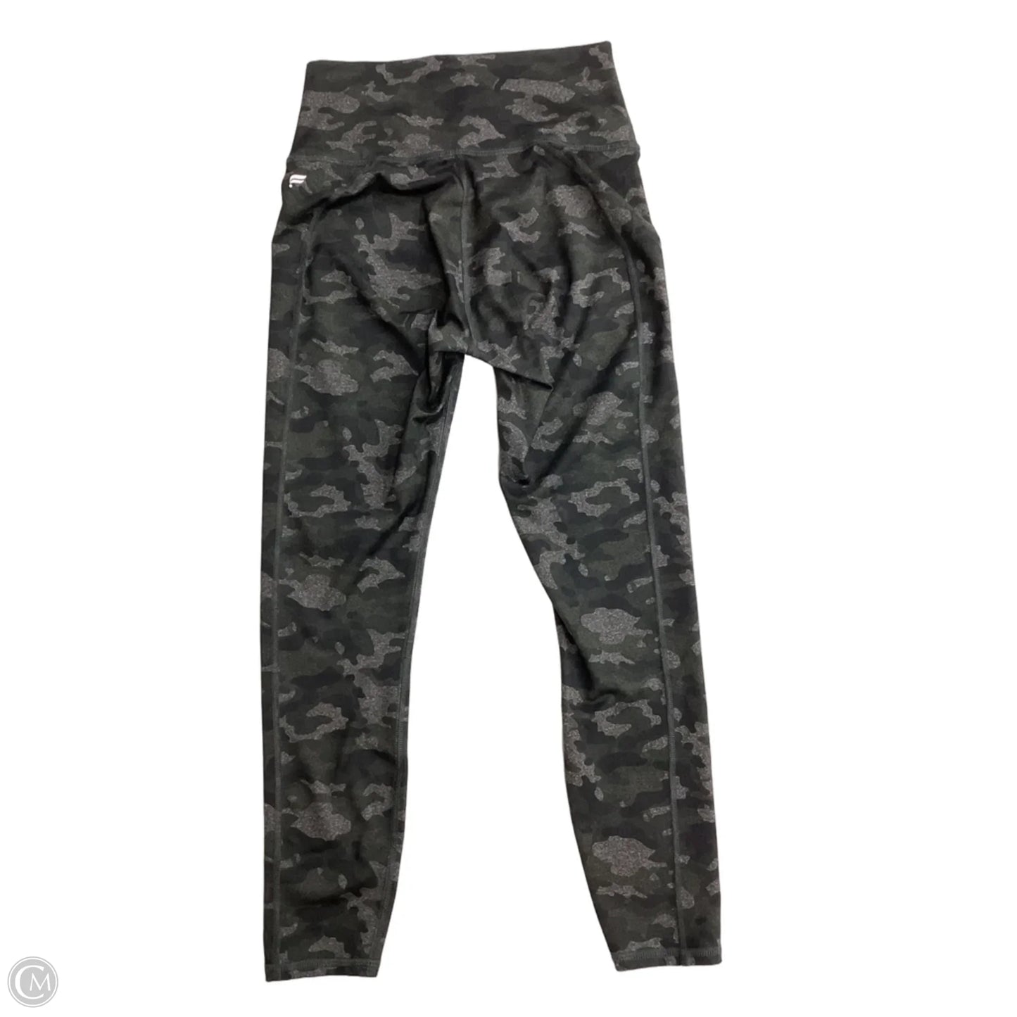 Athletic Leggings By Fabletics In Camouflage Print, Size: S
