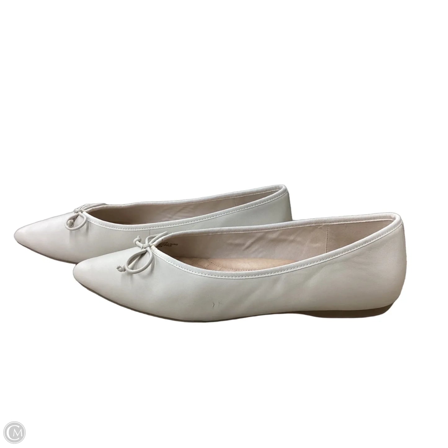 Shoes Flats By Birdies In Ivory, Size: 9