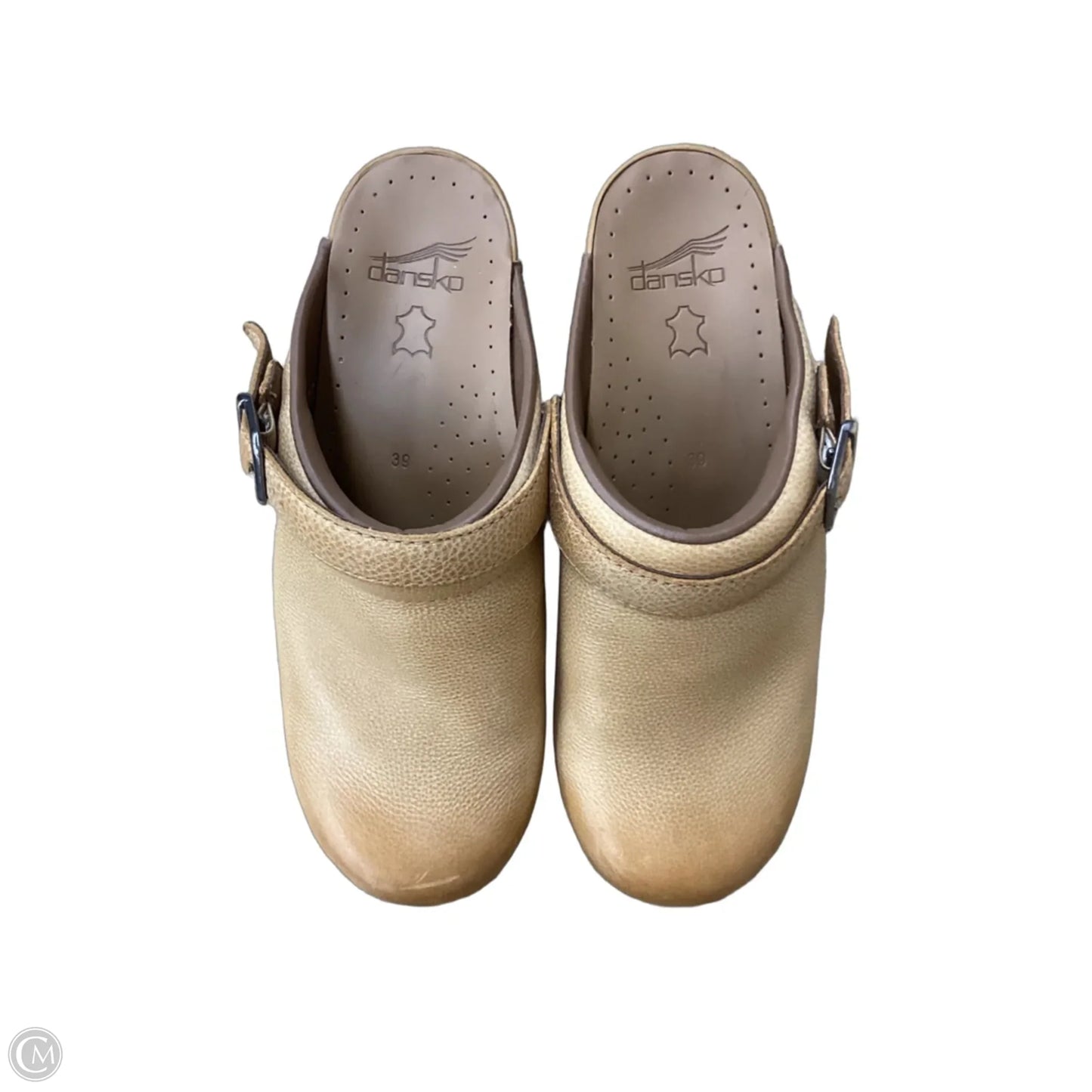 Shoes Heels Block By Dansko In Beige, Size: 8.5