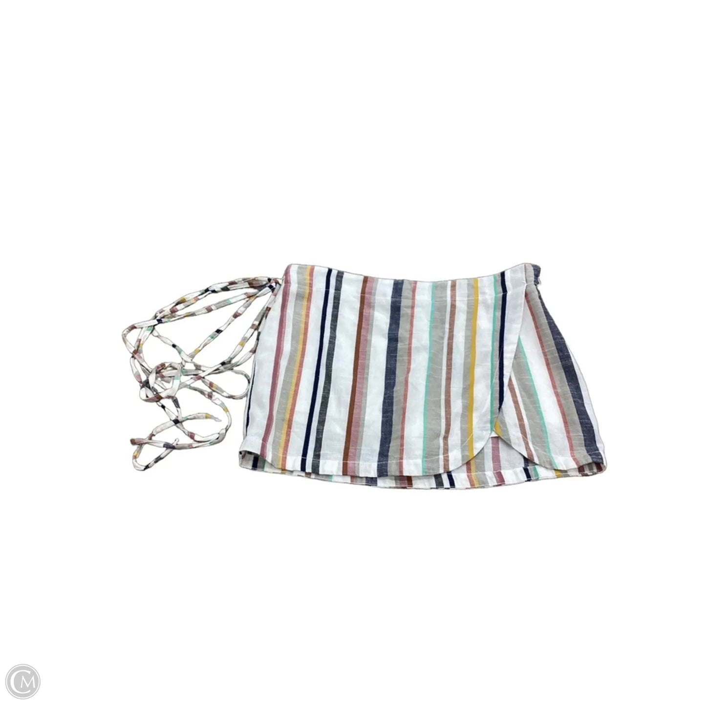 Skirt Mini & Short By Free People In Striped Pattern, Size: Xs