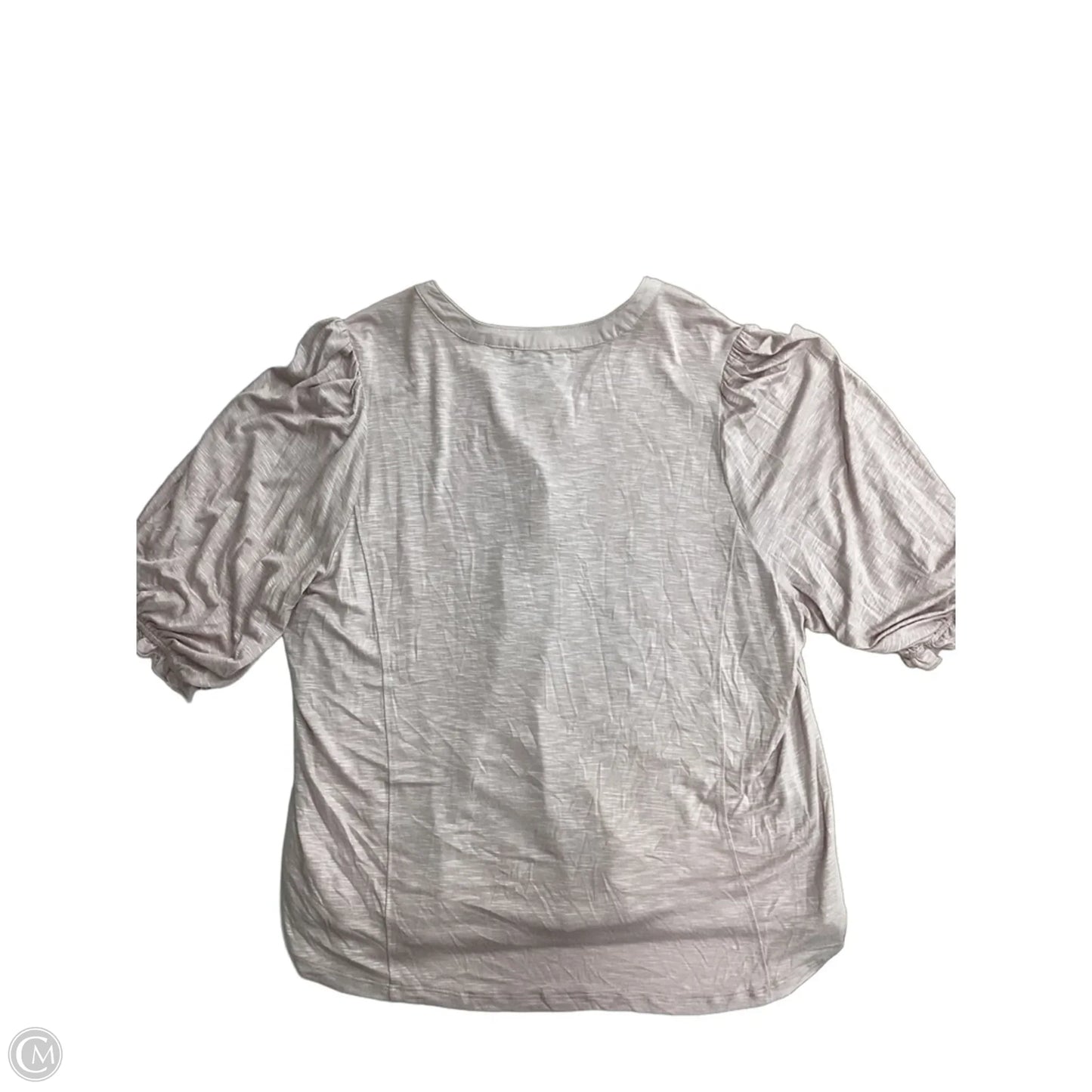 Top Long Sleeve By Democracy In Pink, Size: 1x