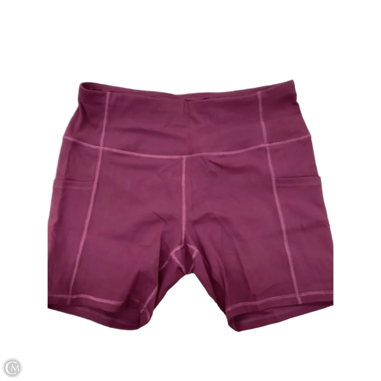 Athletic Shorts By Clothes Mentor In Maroon, Size: Xl