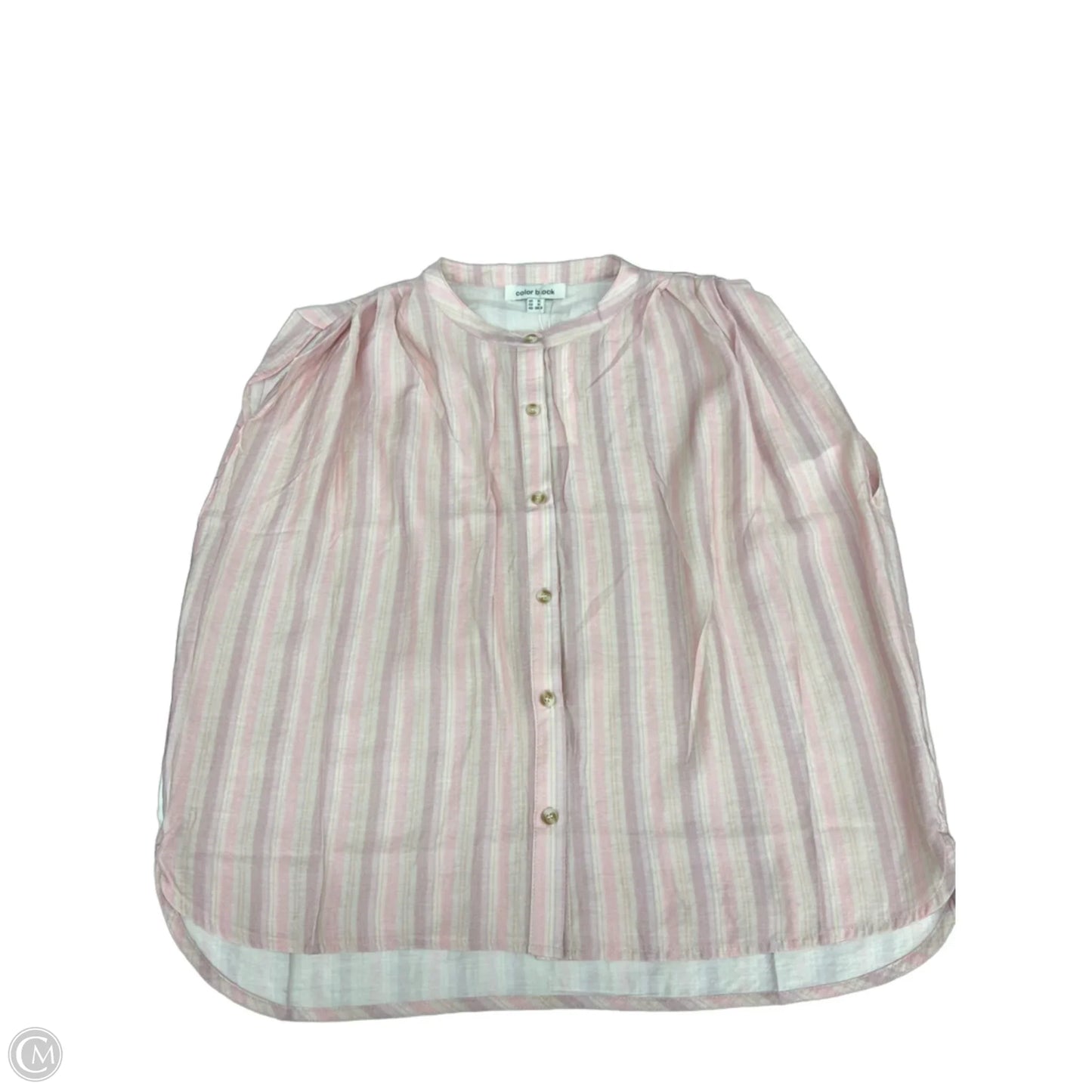 Top Sleeveless By Clothes Mentor In Pink, Size: M