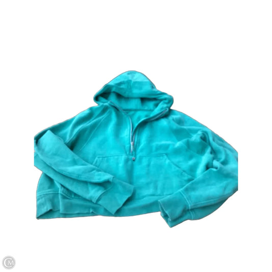 Athletic Jacket By Lululemon In Green, Size: Xl