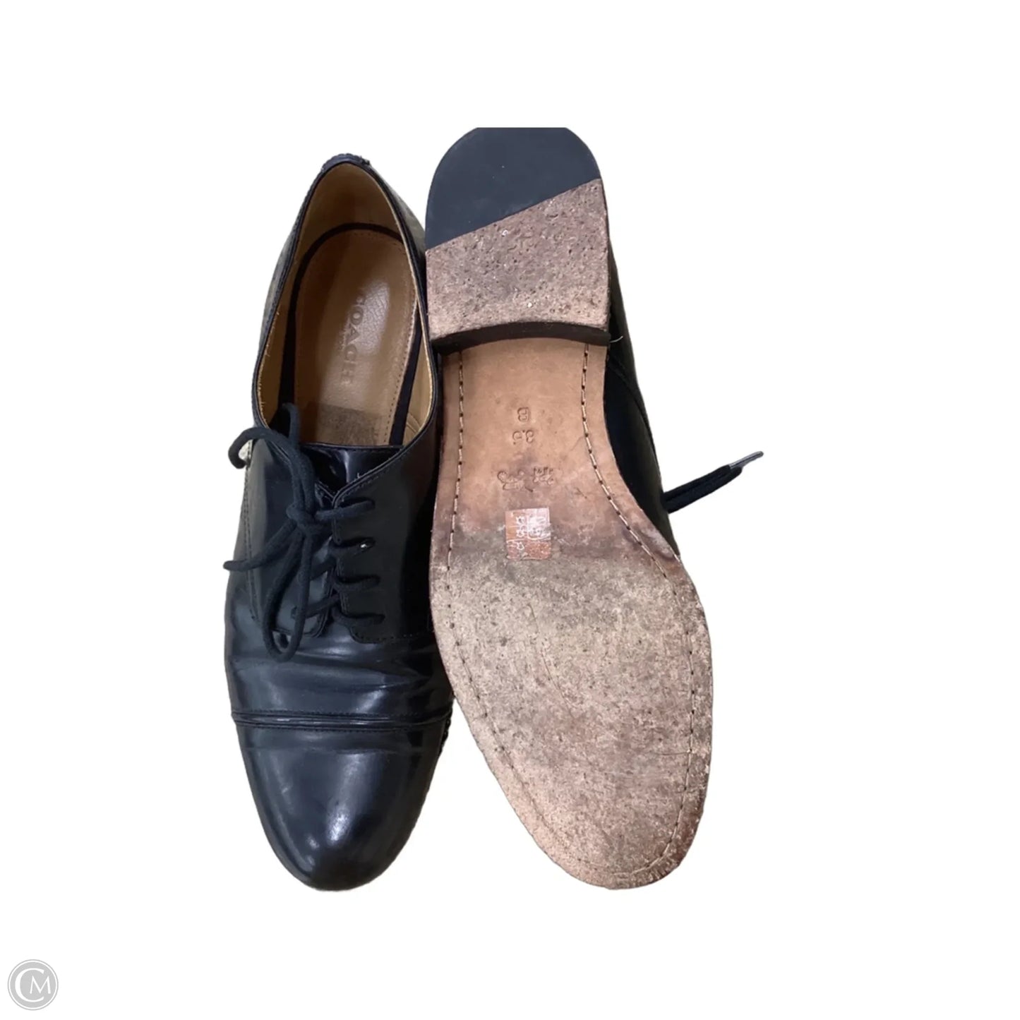 Shoes Designer By Coach In Black, Size: 8.5
