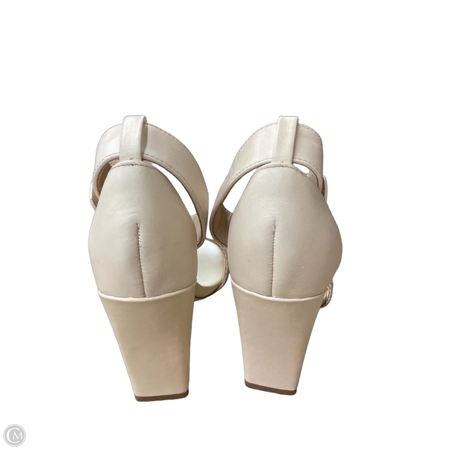 Shoes Heels Platform By Nicole In Ivory, Size: 6.5