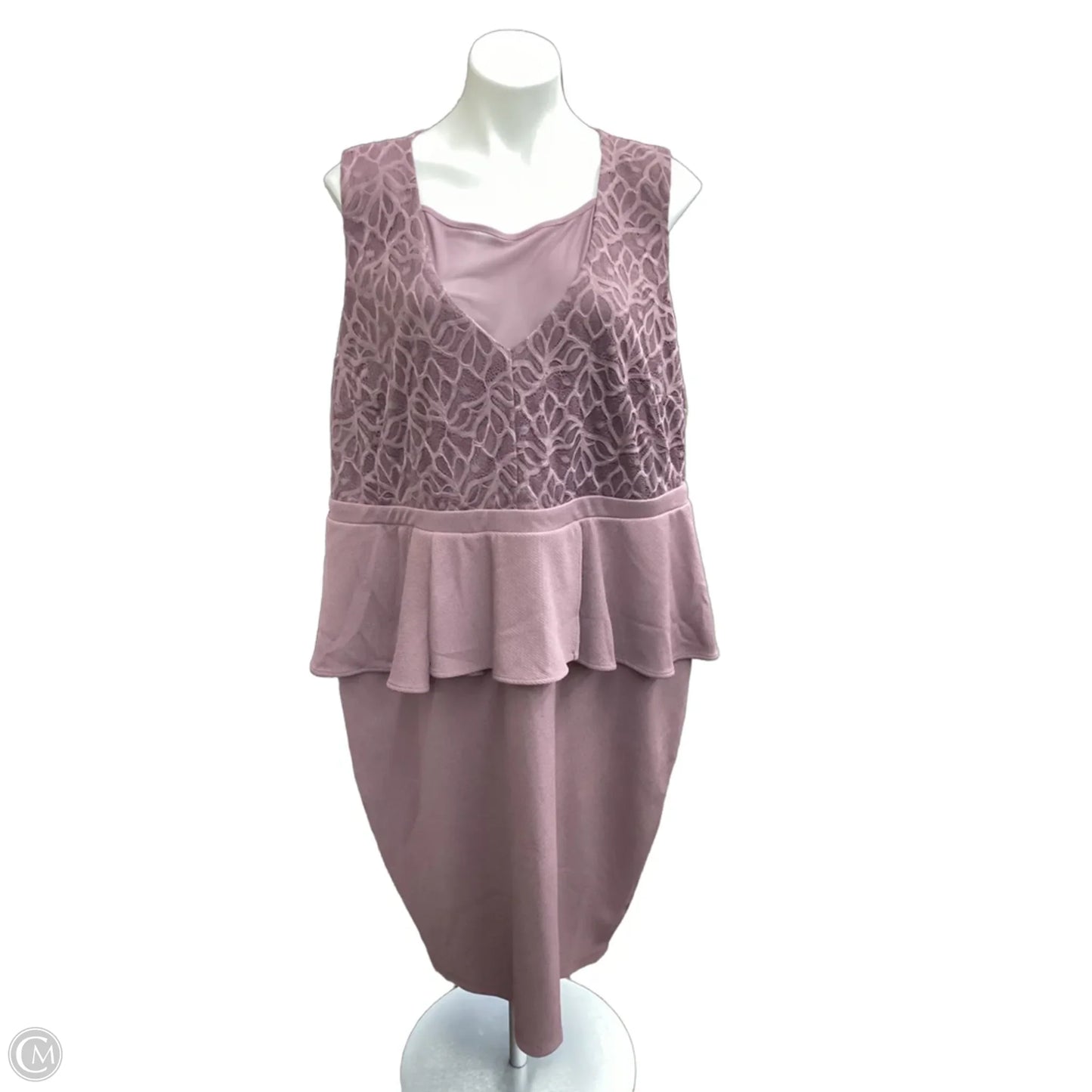 Dress Party Midi By Torrid In Purple, Size: 3x