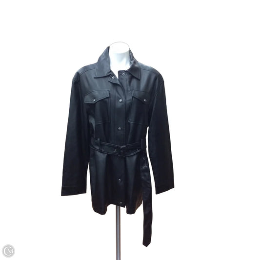 Jacket Designer By Rebecca Minkoff In Black, Size: Xl