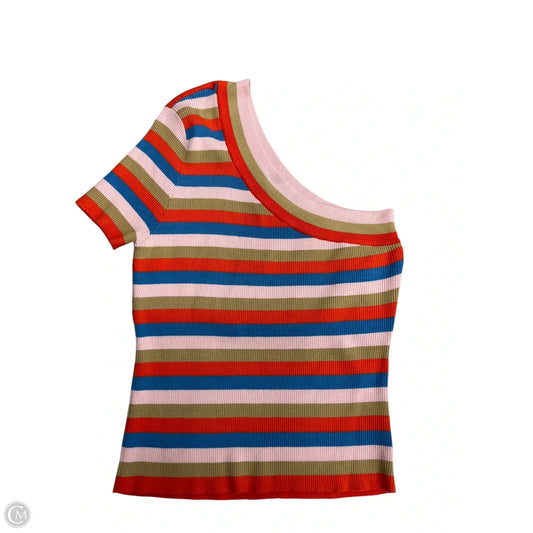 Top Short Sleeve By Sanctuary In Striped Pattern, Size: Xl