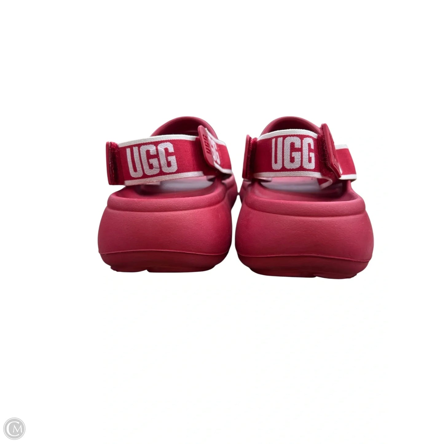 Sandals Designer By Ugg In Red, Size: 6